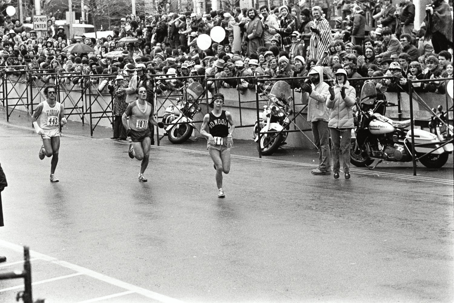 Photo: Courtesy of Boston Athletic Association
Joan Benoit Samuelson wins the 1979 Boston Marathon.