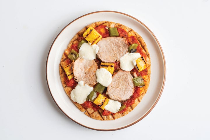 Hawaiian Pita Pizzas