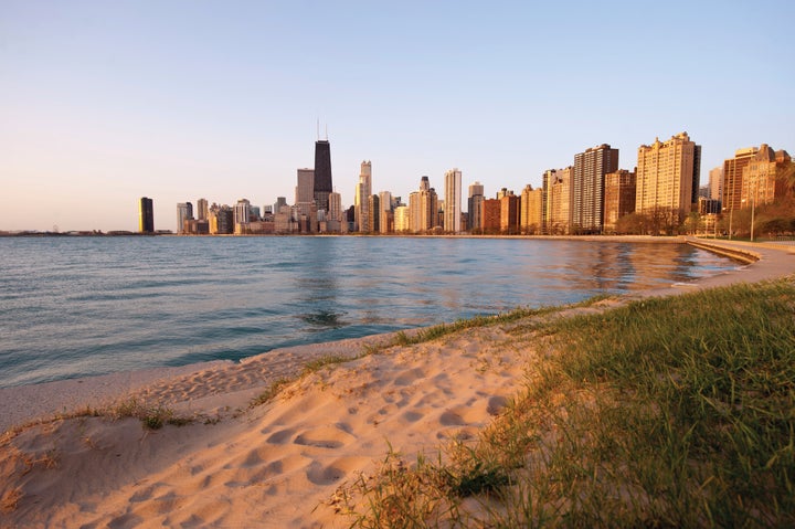 For an urban beach run, Chicago's lakefront is best.