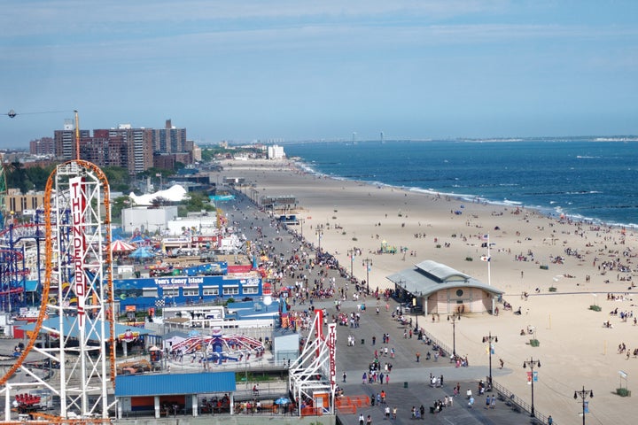 Running on Coney Island can help offset hotdog consumption.