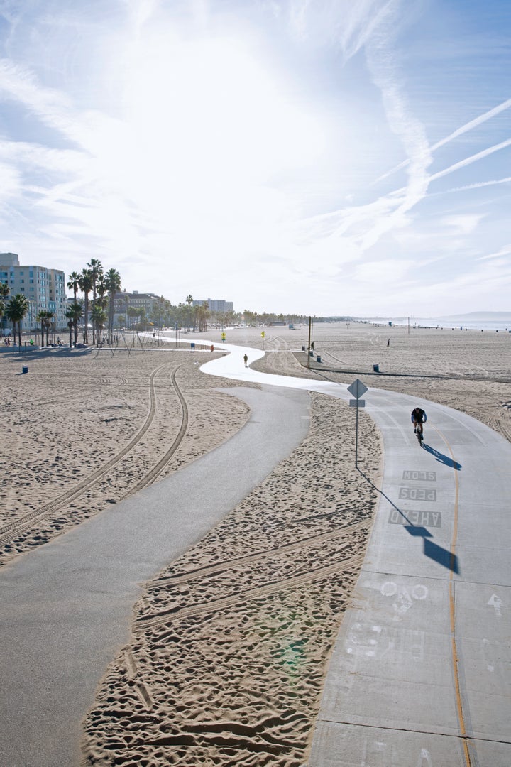 The Santa Monica Marvin Braude Bike Trail