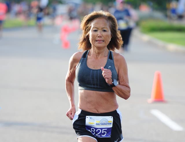 At 71, Jeannie Rice Runs World-Record Half Marathon