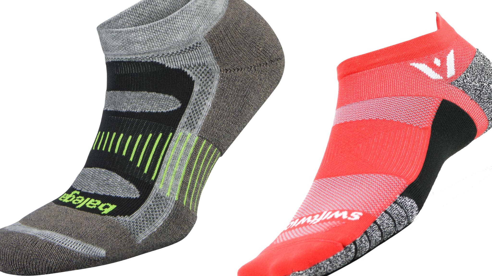 No-Show and Low-Cut trail running socks