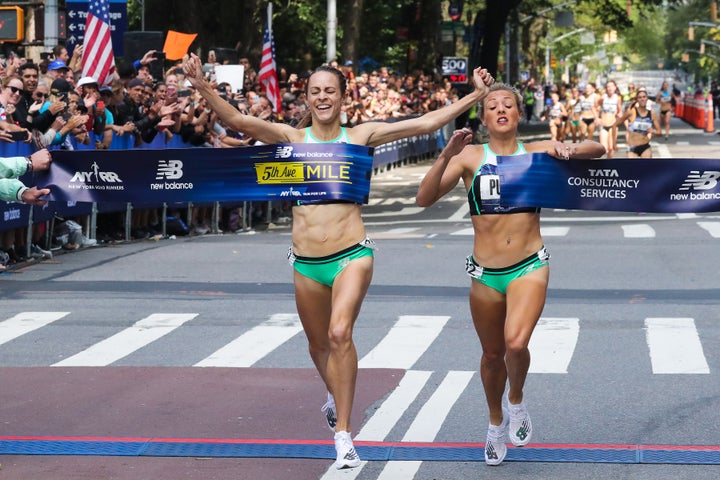Jenny Simpson wins the 2020 Fifth Avenue Mile