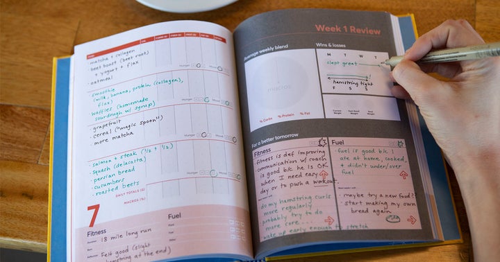 Alexi Pappas week in review sheet