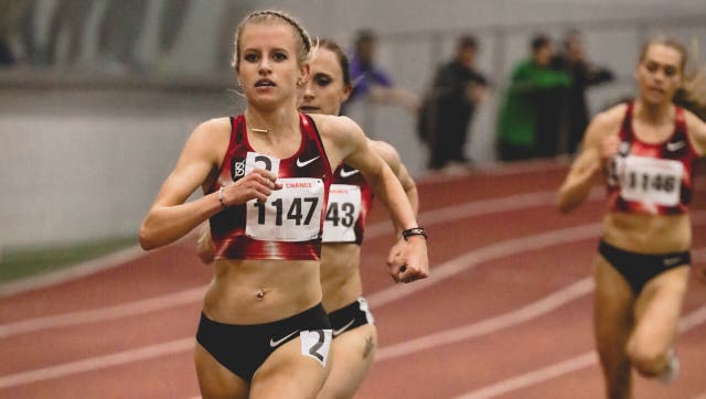 Teamwork Results in an American Record for Karissa Schweizer