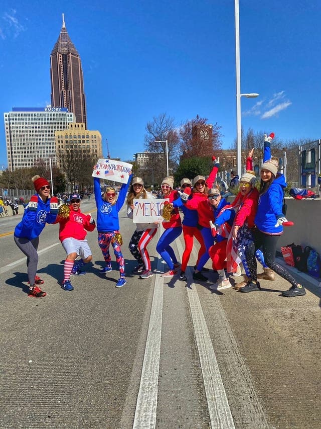 Running Fans Are Out Strong in Support of Today's Olympic Trials