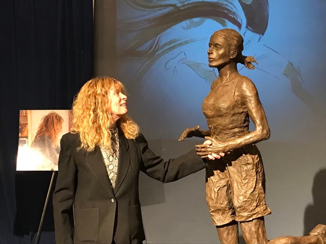 Statue Honoring Boston's First Female Finisher, Bobbi Gibb, Unveiled