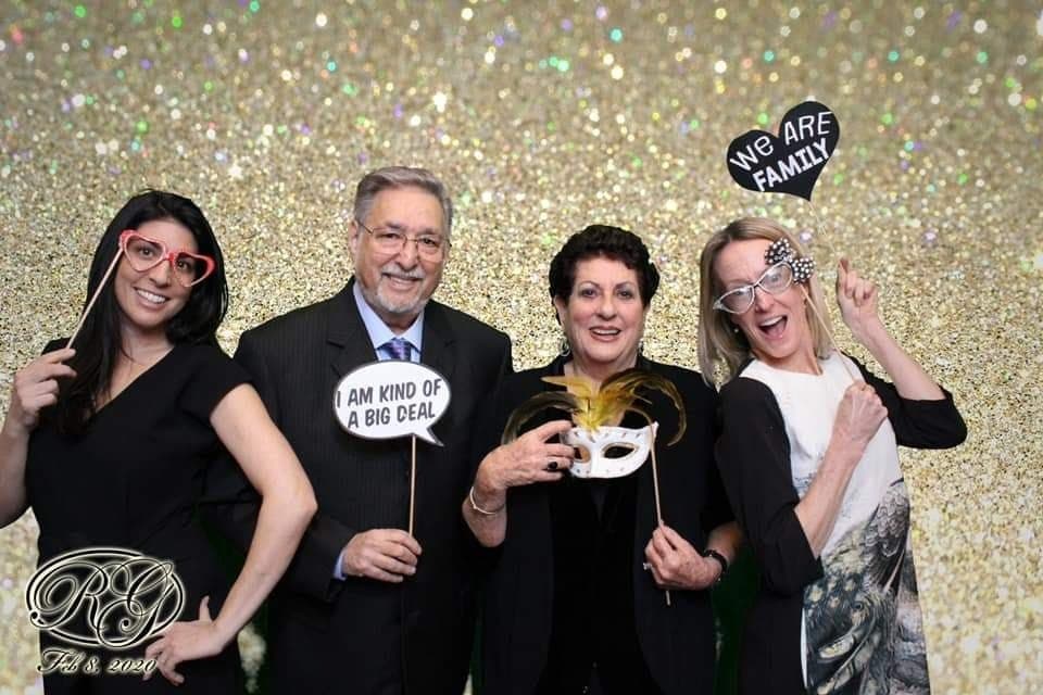 Deena Kastor with her family in a celebration