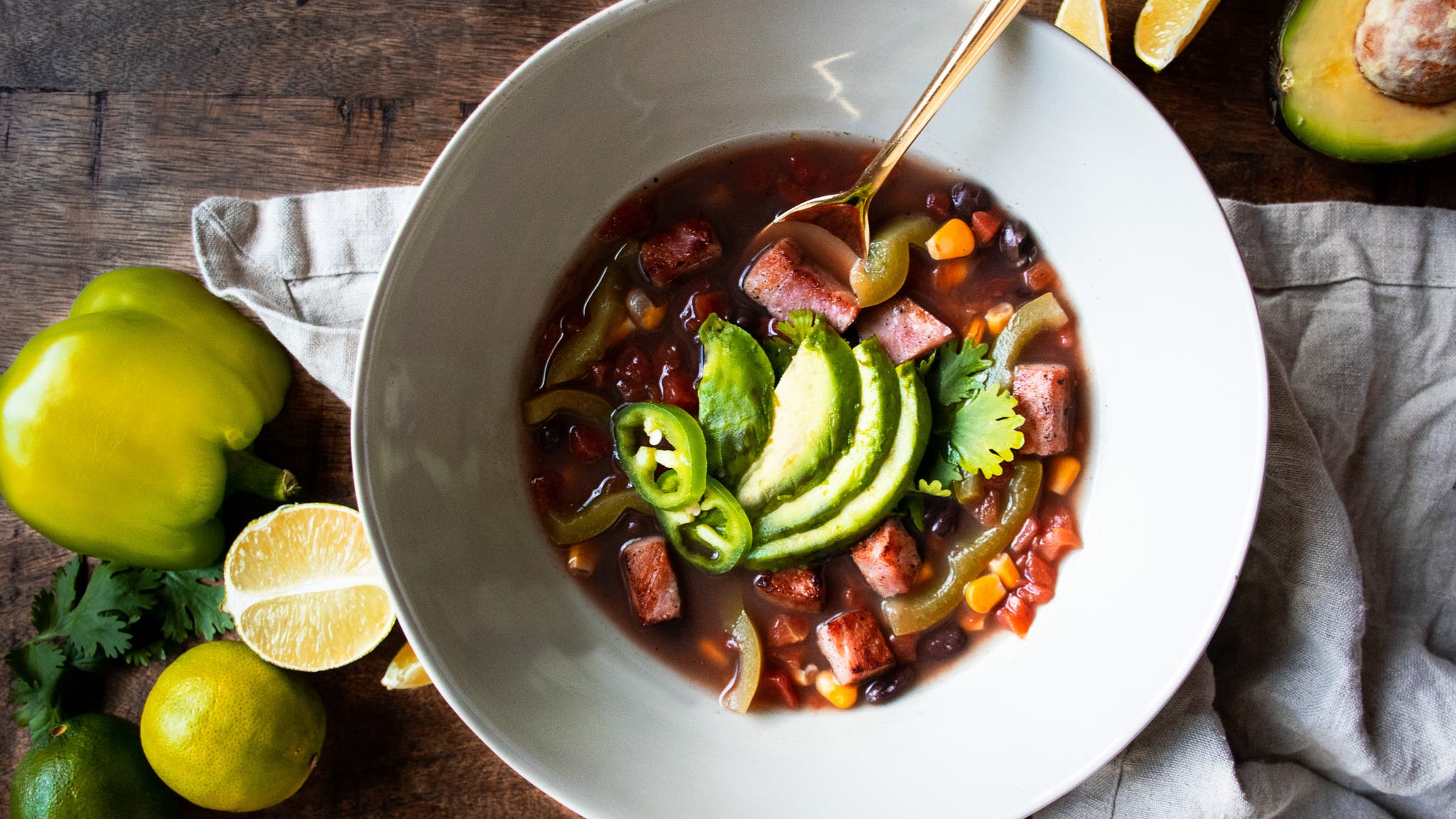 Tex Mex Pork Soup