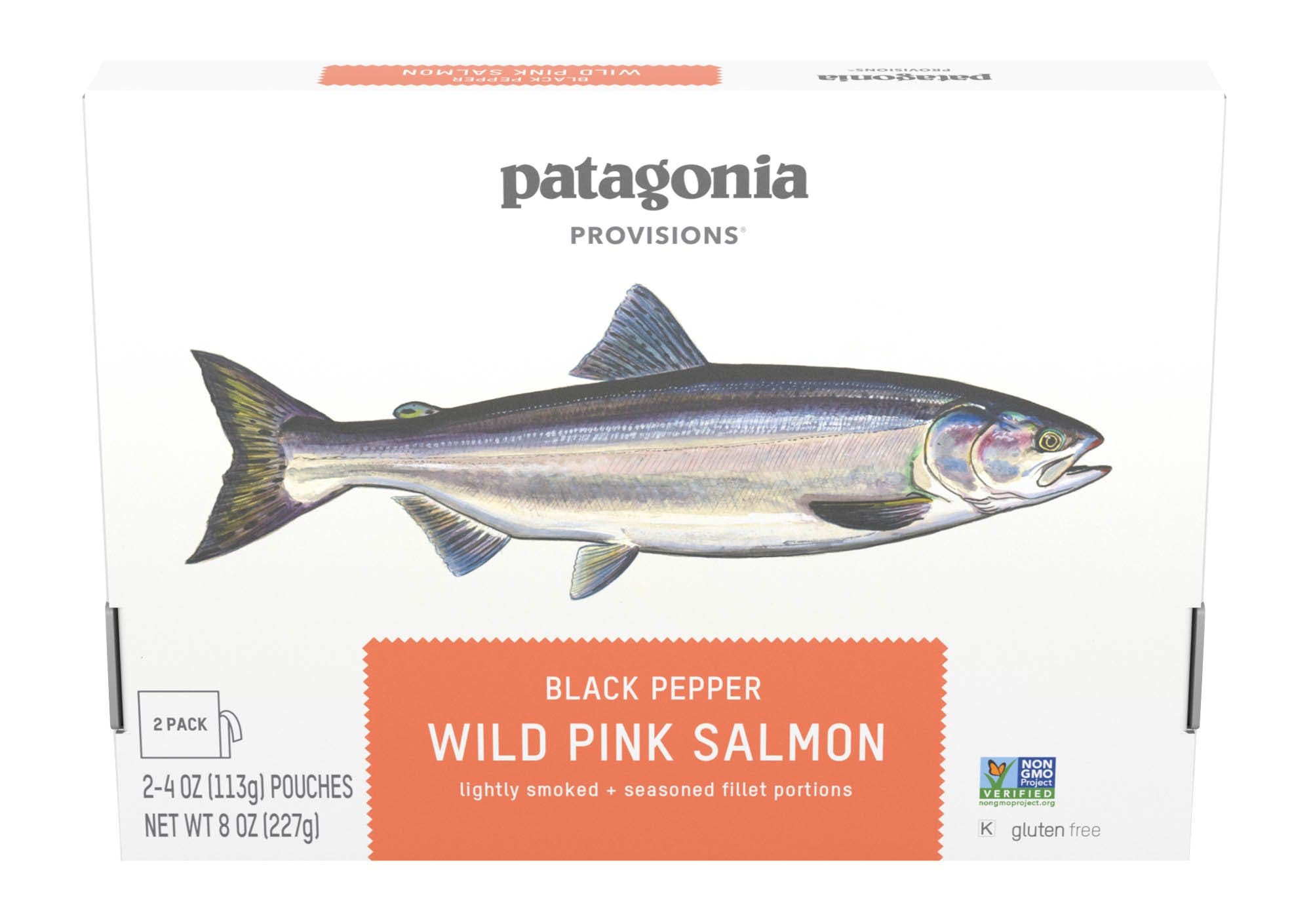 Patagonia provisions black pepper wild pink salmon