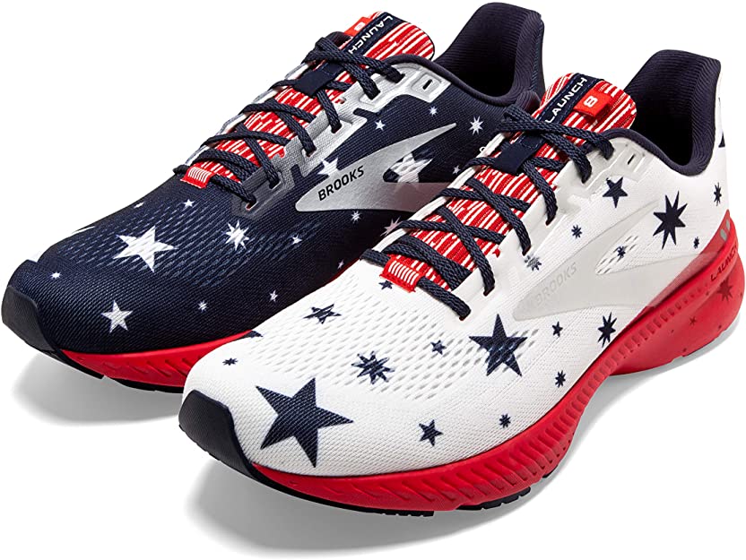 Patriotic brooks running store shoes