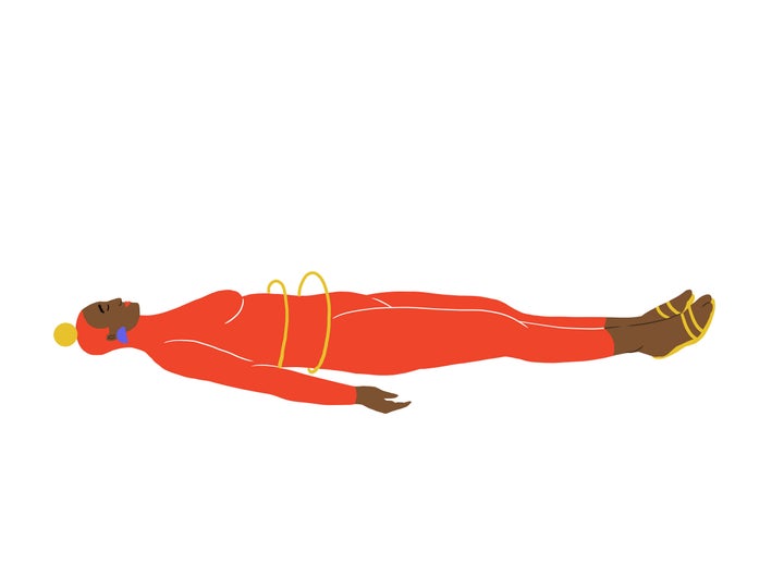 corpse-pose