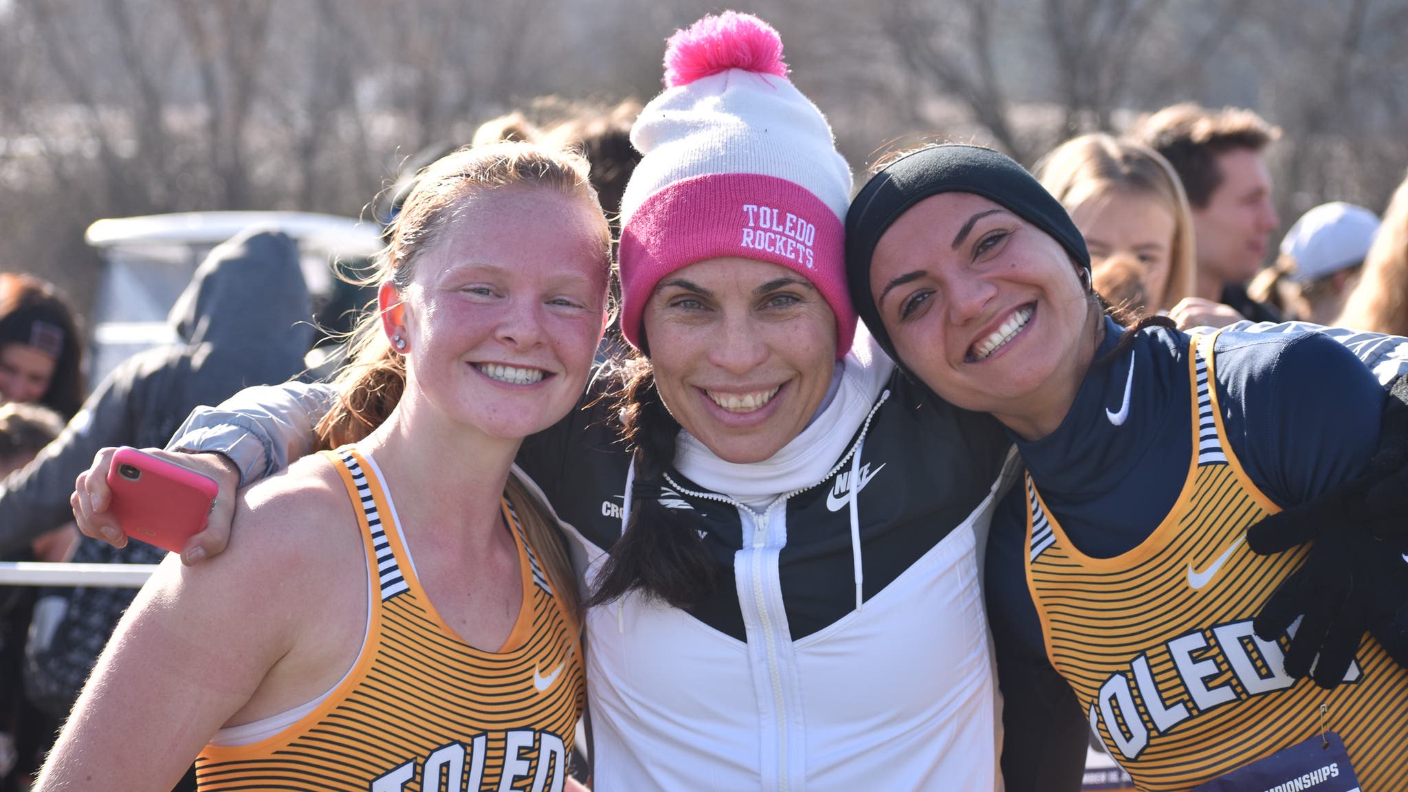 Andrea Grove-McDonough with her team
