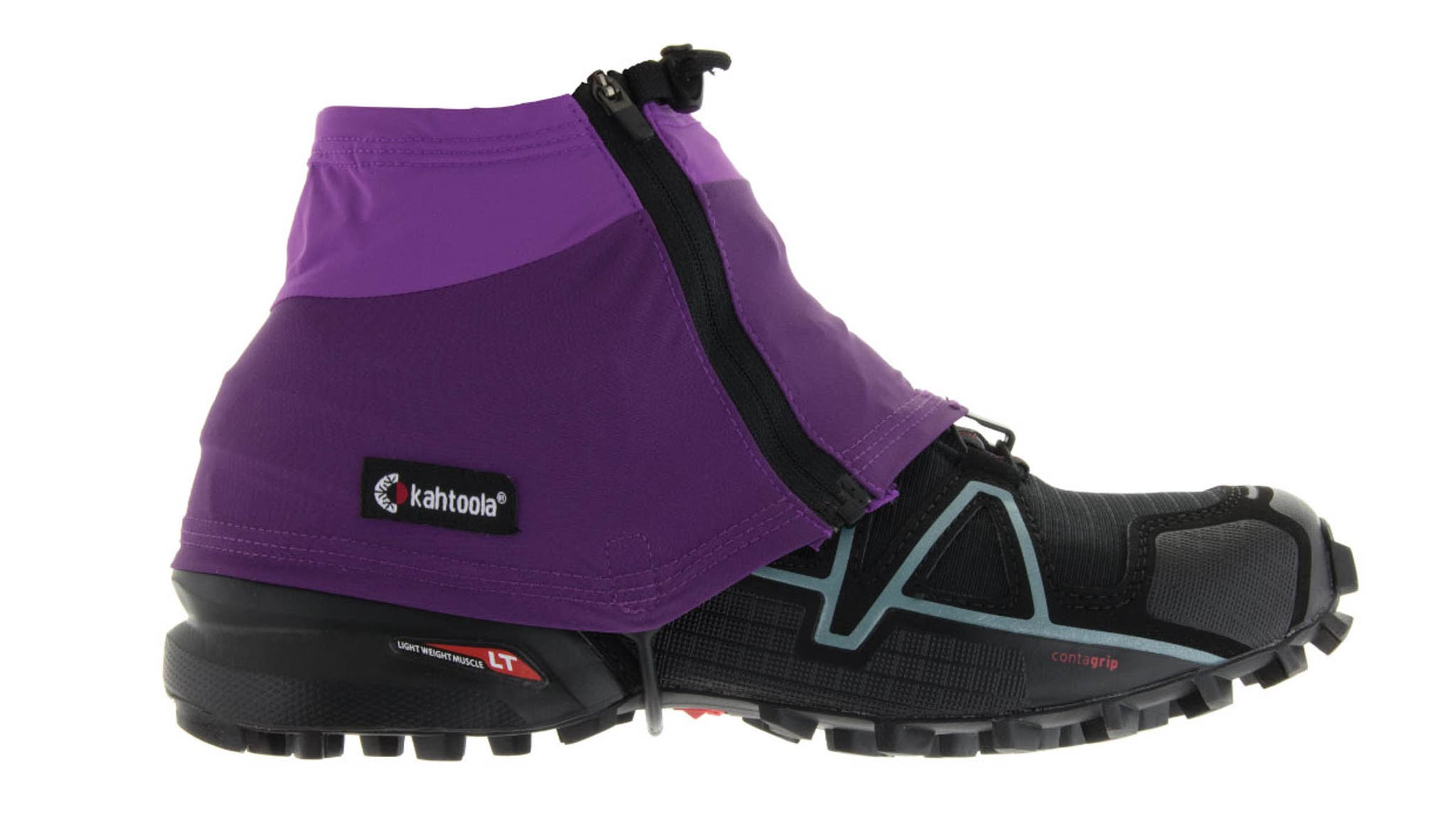Purple shoe gaiter