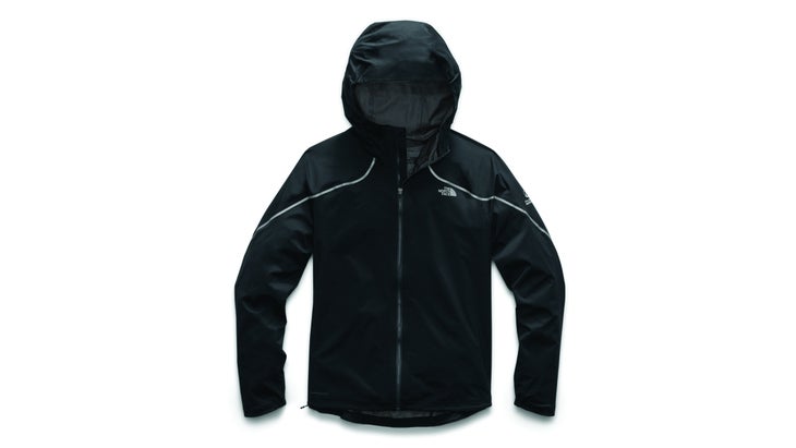 This black hooded jacket from North Face is one of our picks for the best women's trail-running gear