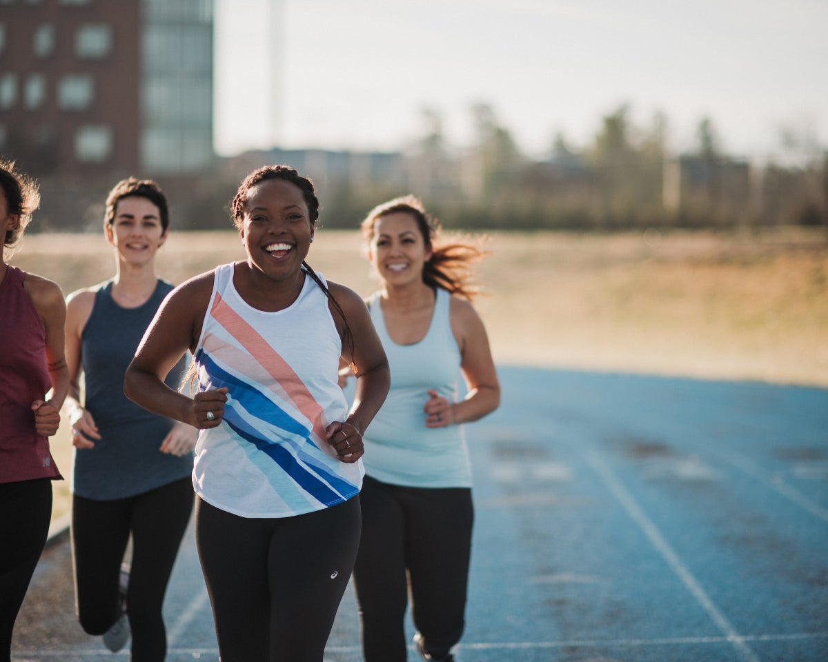 We want to make the women's running community in the UK as diverse