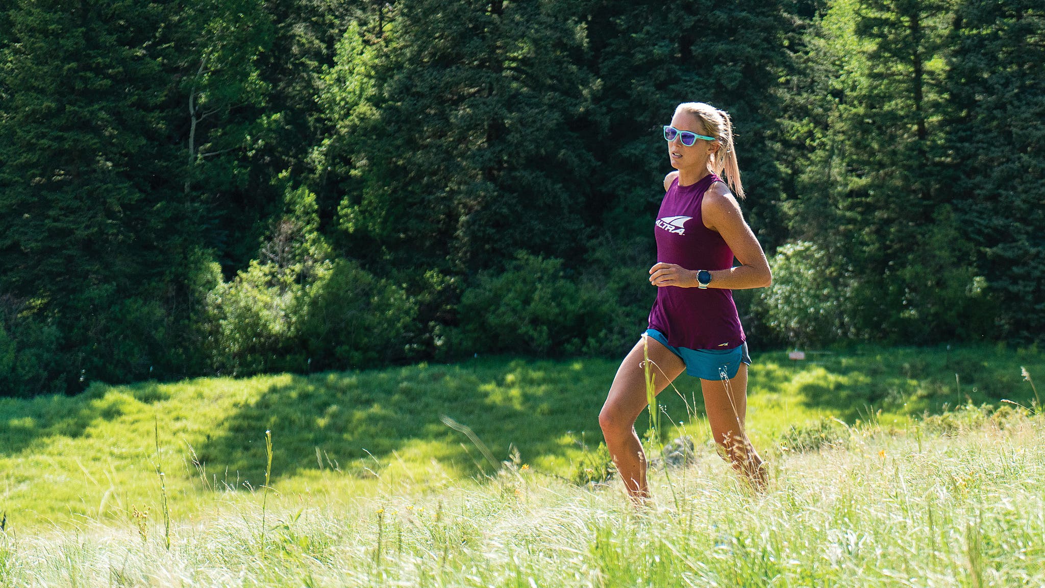 Amelia Boone running