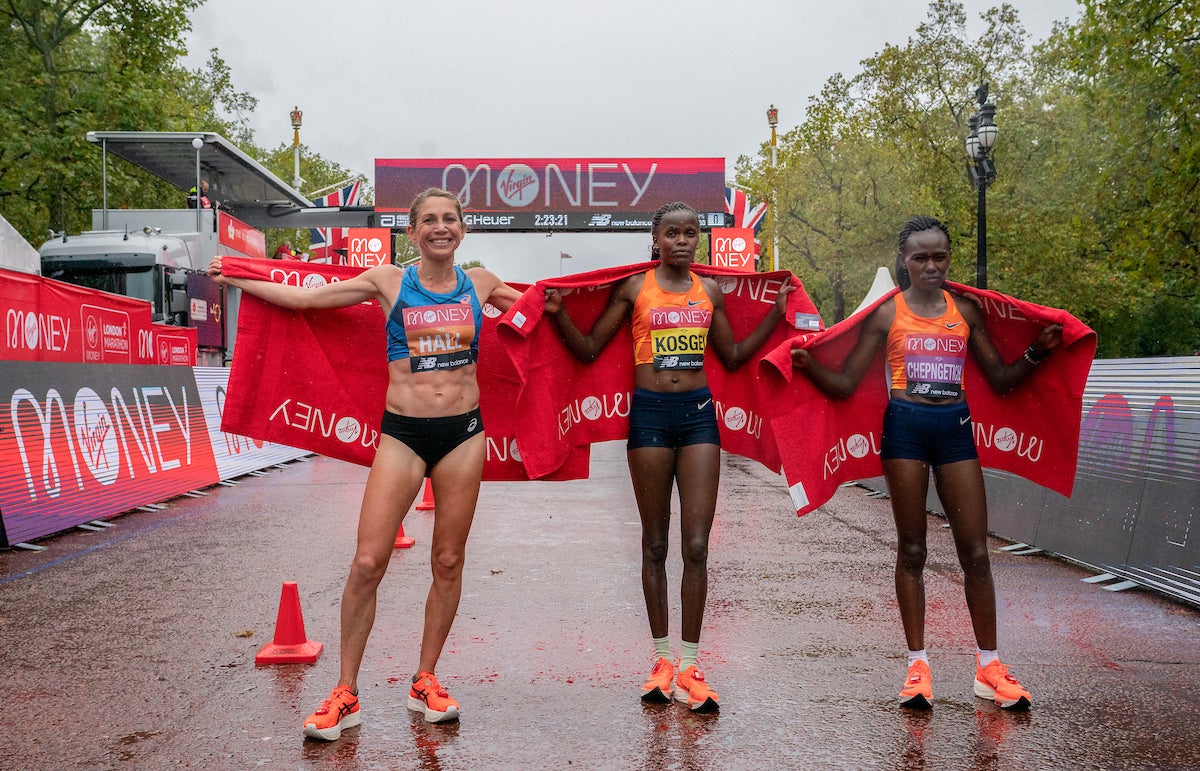 1000HOUR HEARING MARATHON 2020/6〜2021/5 Kosgei Wins the London Marathon; Hall is Second - Women's Running