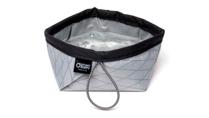Gray foldable bowl