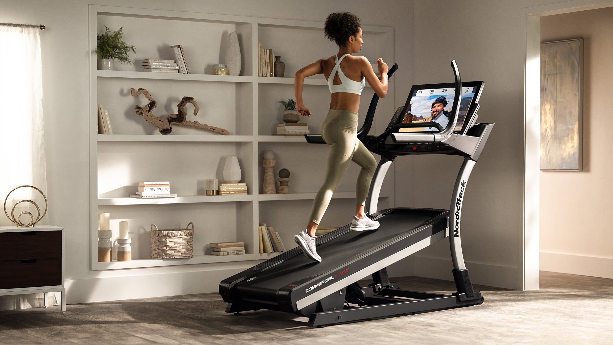 running on incline to spare knees