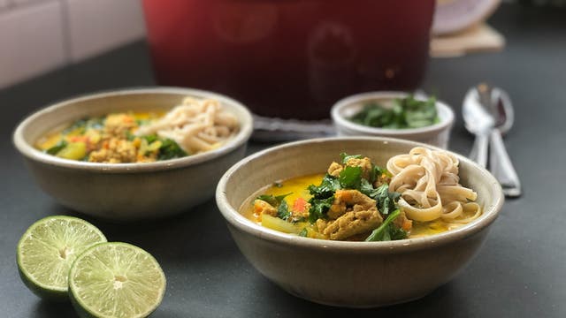 Elyse Kopecky’s Hormone Balancing Turkey Coconut Curry Soup