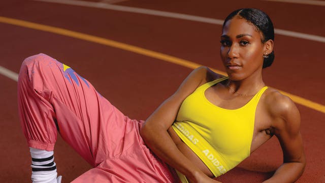 How Olympian Ajee’ Wilson Keeps Her Cool
