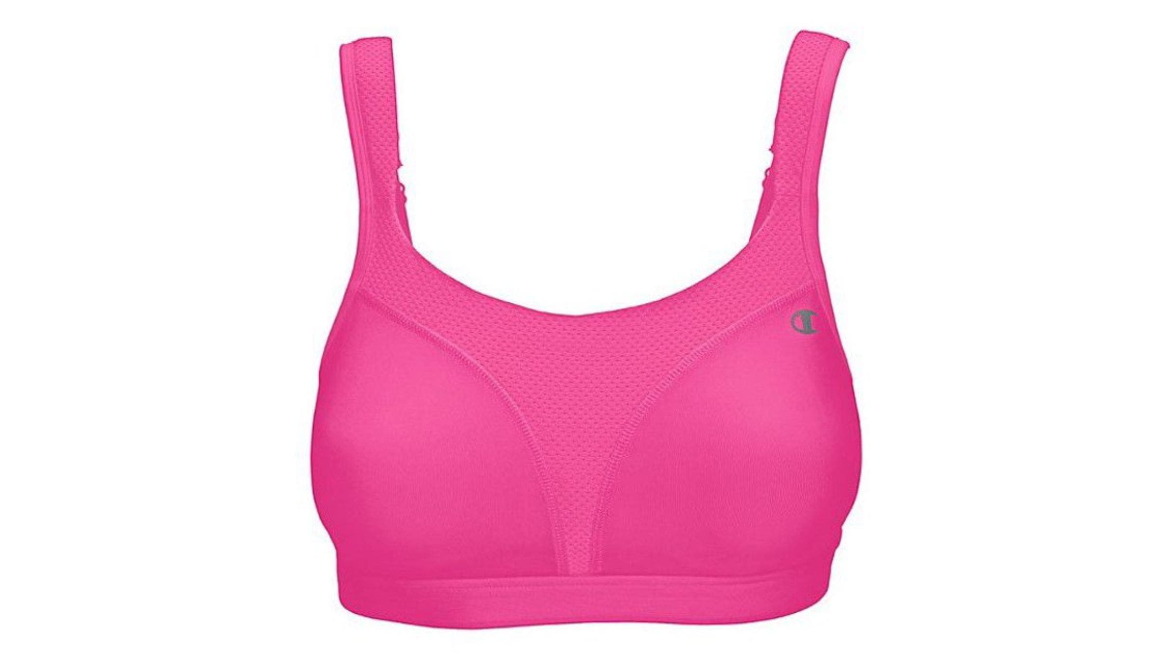 Pink Champion Spot Comfort Sports Bra