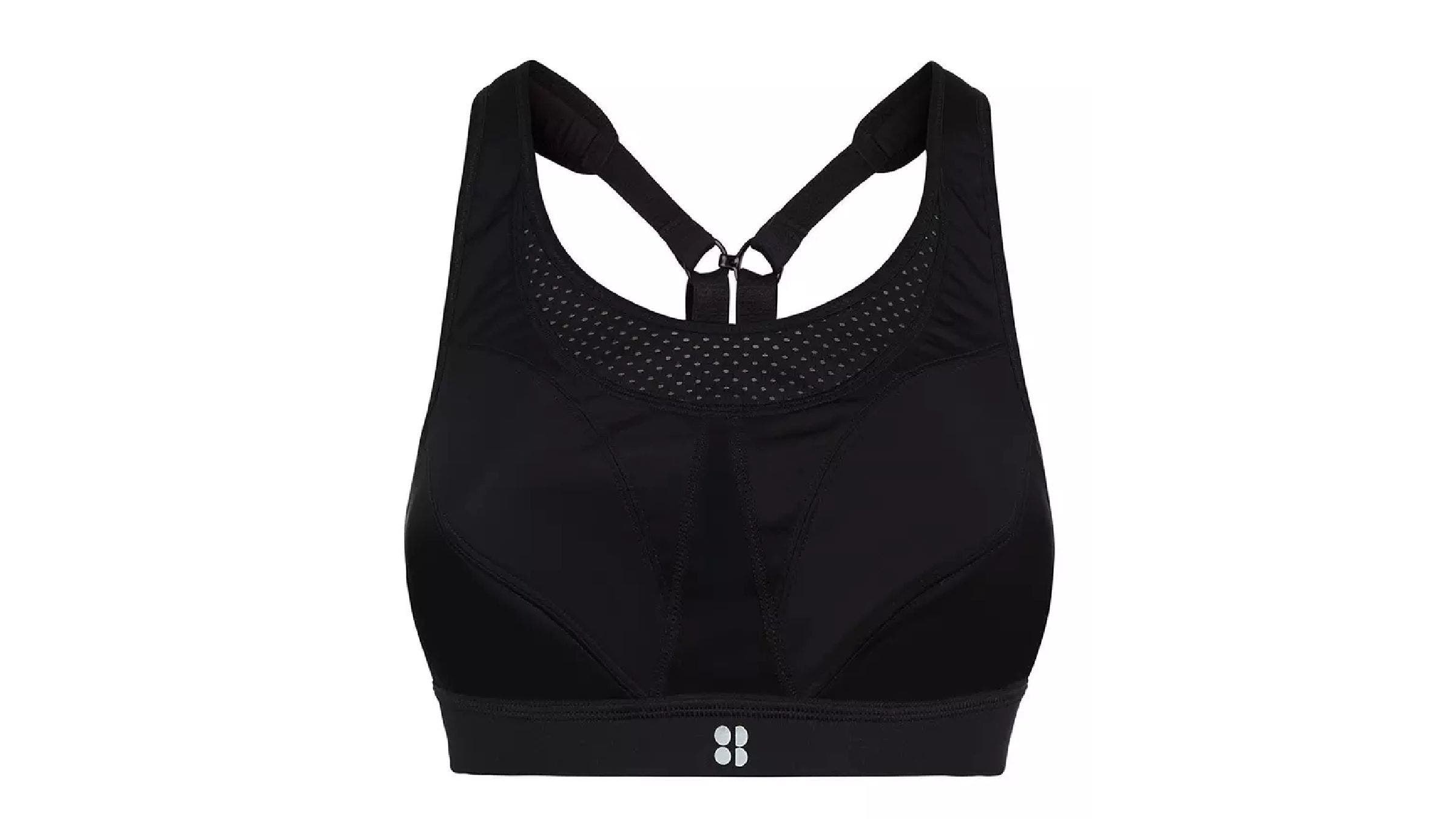 Black Sweaty Betty Ultra Run Sports Bra