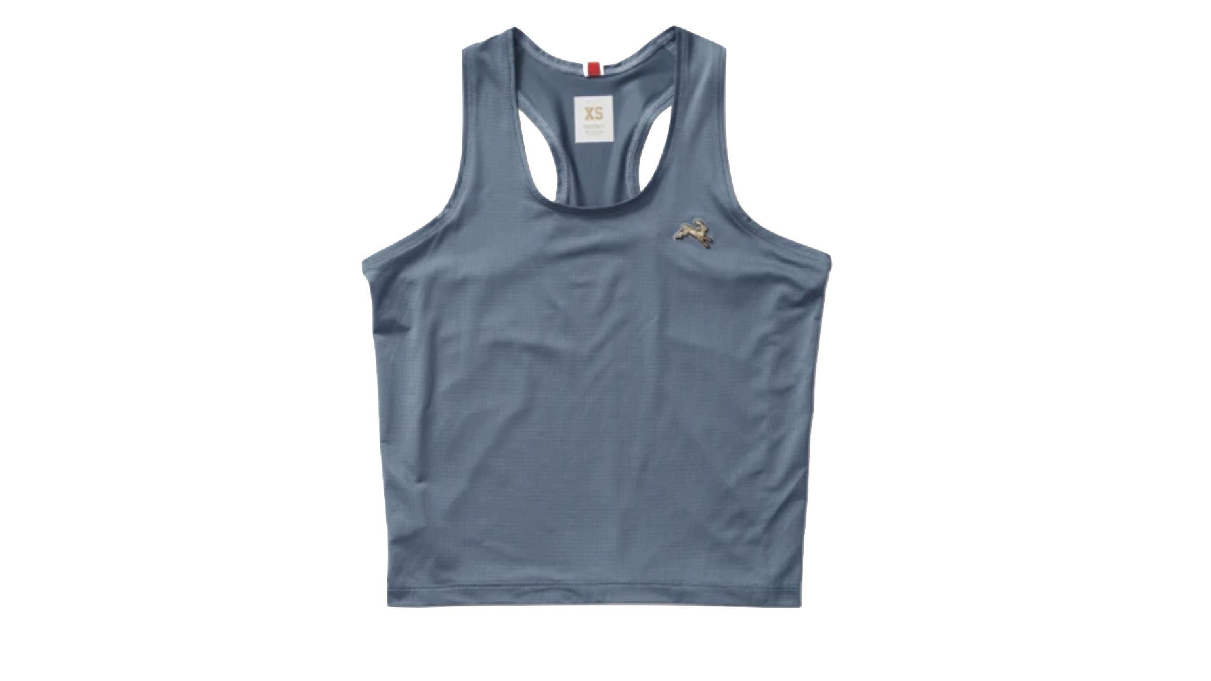 Cobalt Tracksmith Twilight crop tank