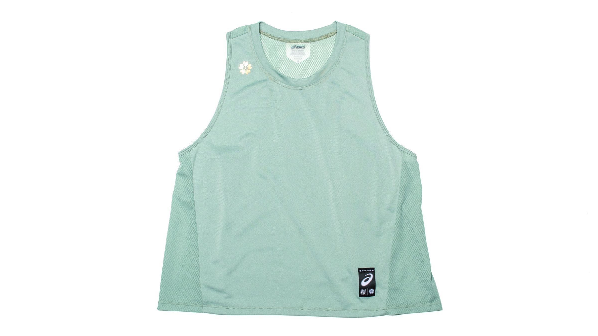 Mint green Asics Sakura tank top