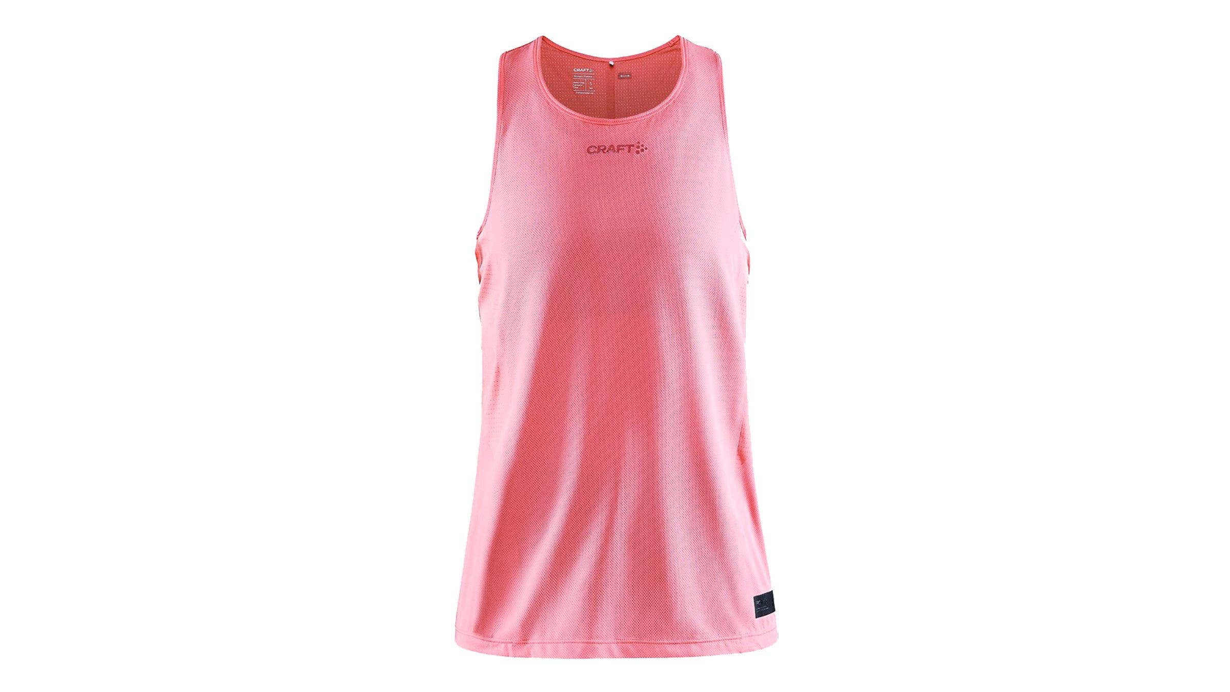 Pink Craft Pro Hypervent Singlet tank top