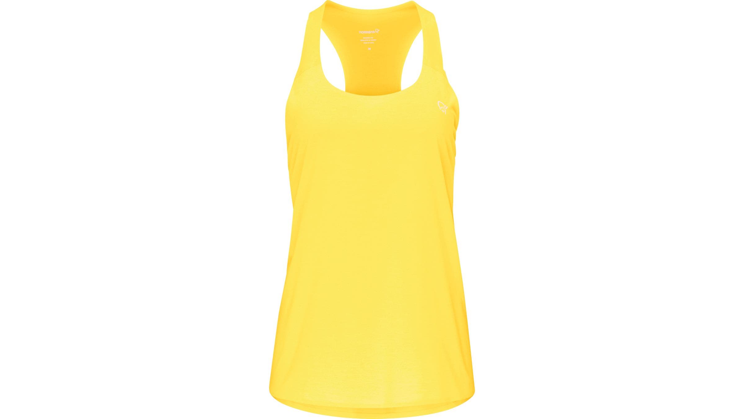 Yellow Norrona Singlet tank top