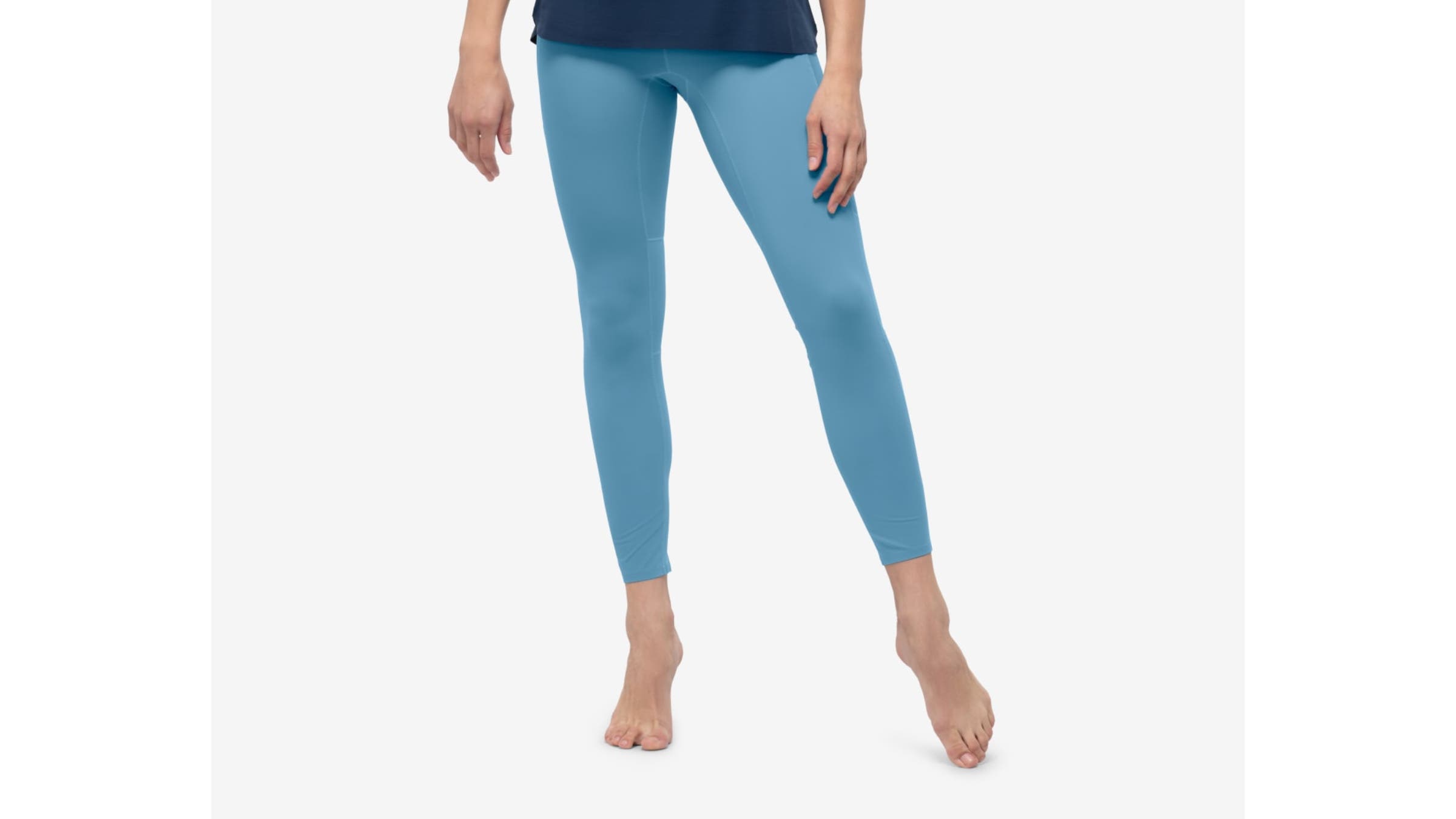 Light blue leggings