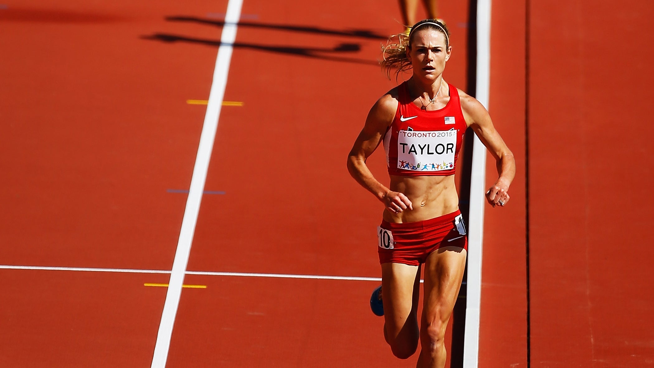 Kellyn Taylor in the 2015 Pan-Am Games