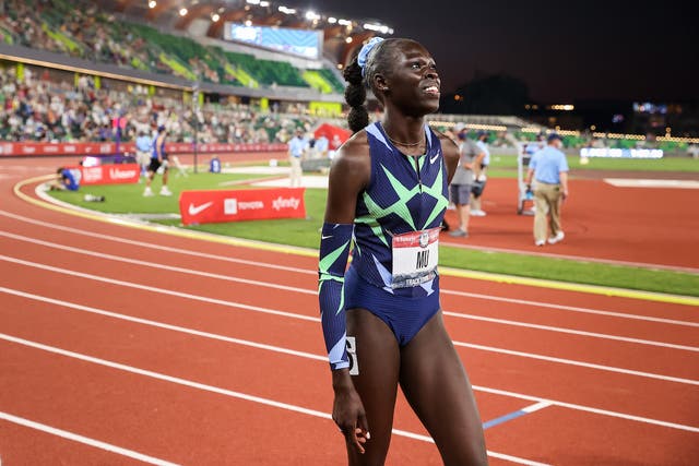 At 19, 800-Meter Star Athing Mu Says She's "Made for This"