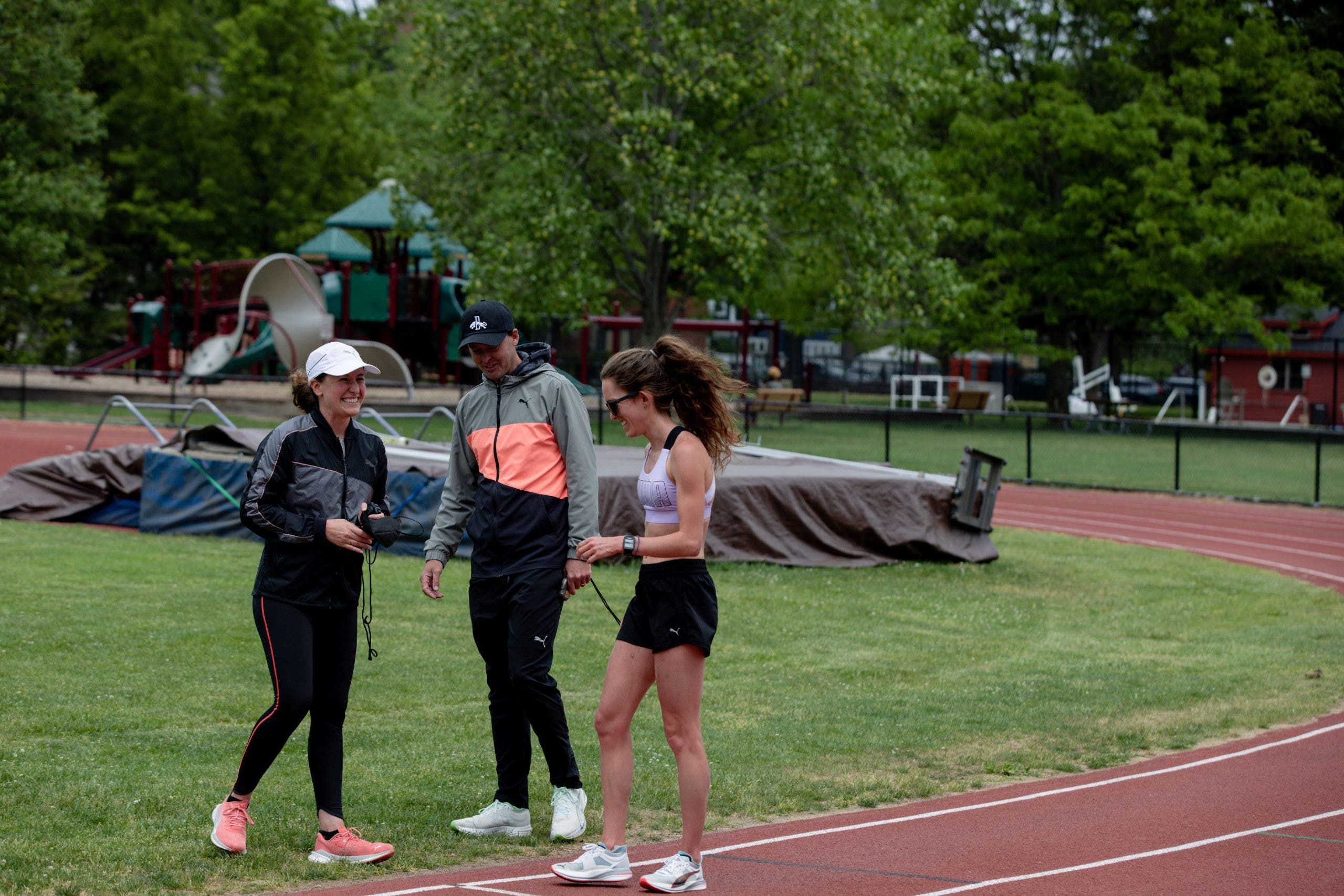 Amy and Alistair Cragg coach the new pro training group sponsored by Puma, based in Chapel Hill, North Carolina.