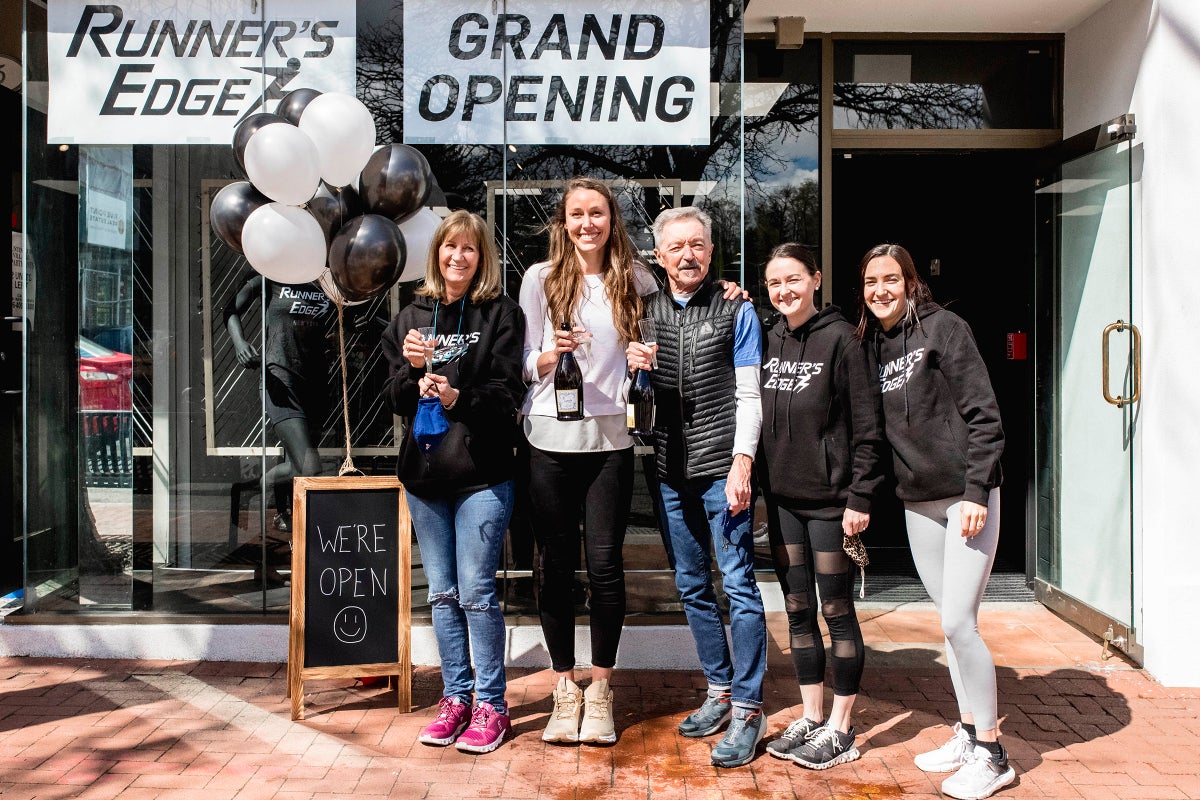 Tracy Ann Roeser Designed the New Runner's Edge Store During COVID