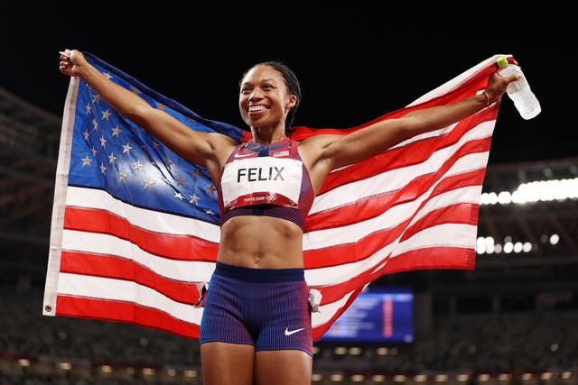 Allyson Felix Wins Bronze, Becomes Most Decorated Female Olympian in Track and Field History