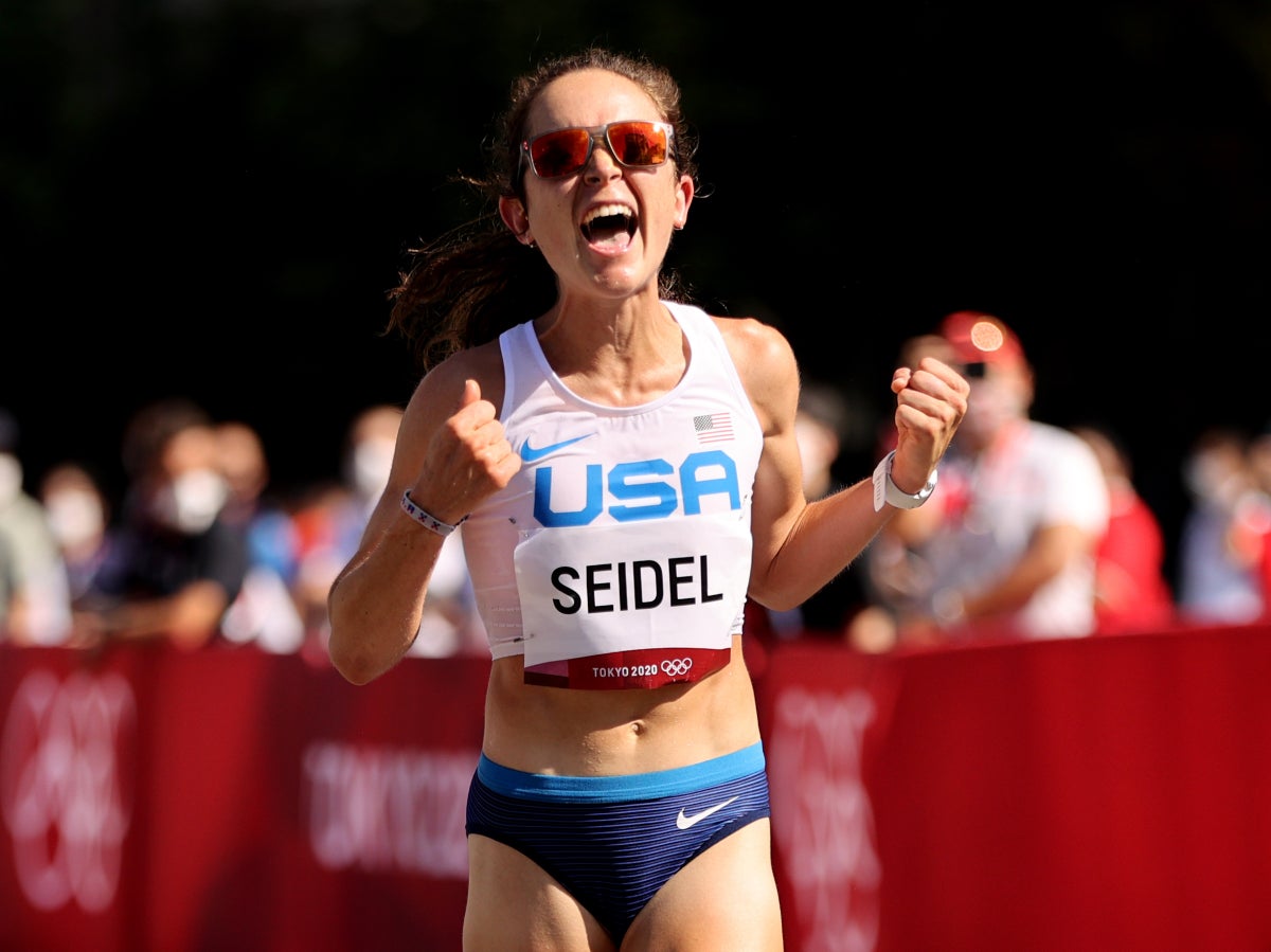 Running Fans React to Molly Seidel's Bronze Medal in the Marathon