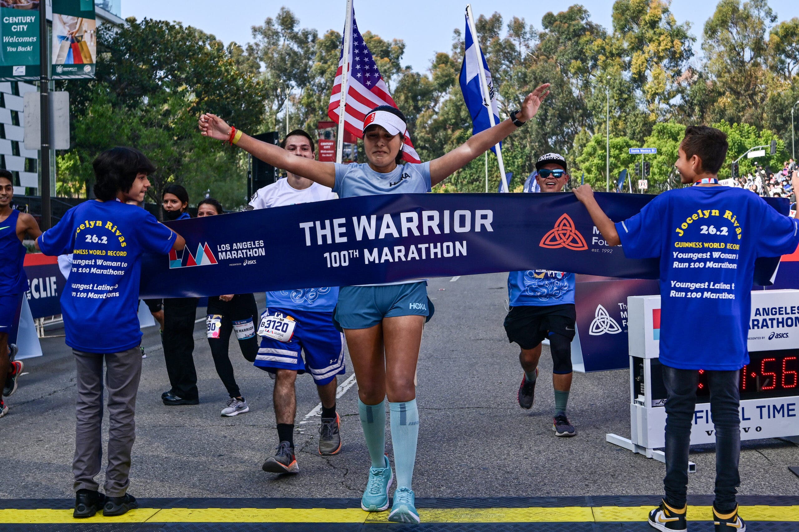 Jocelyn Rivas Just Became the Youngest Person to Run 100 Marathons