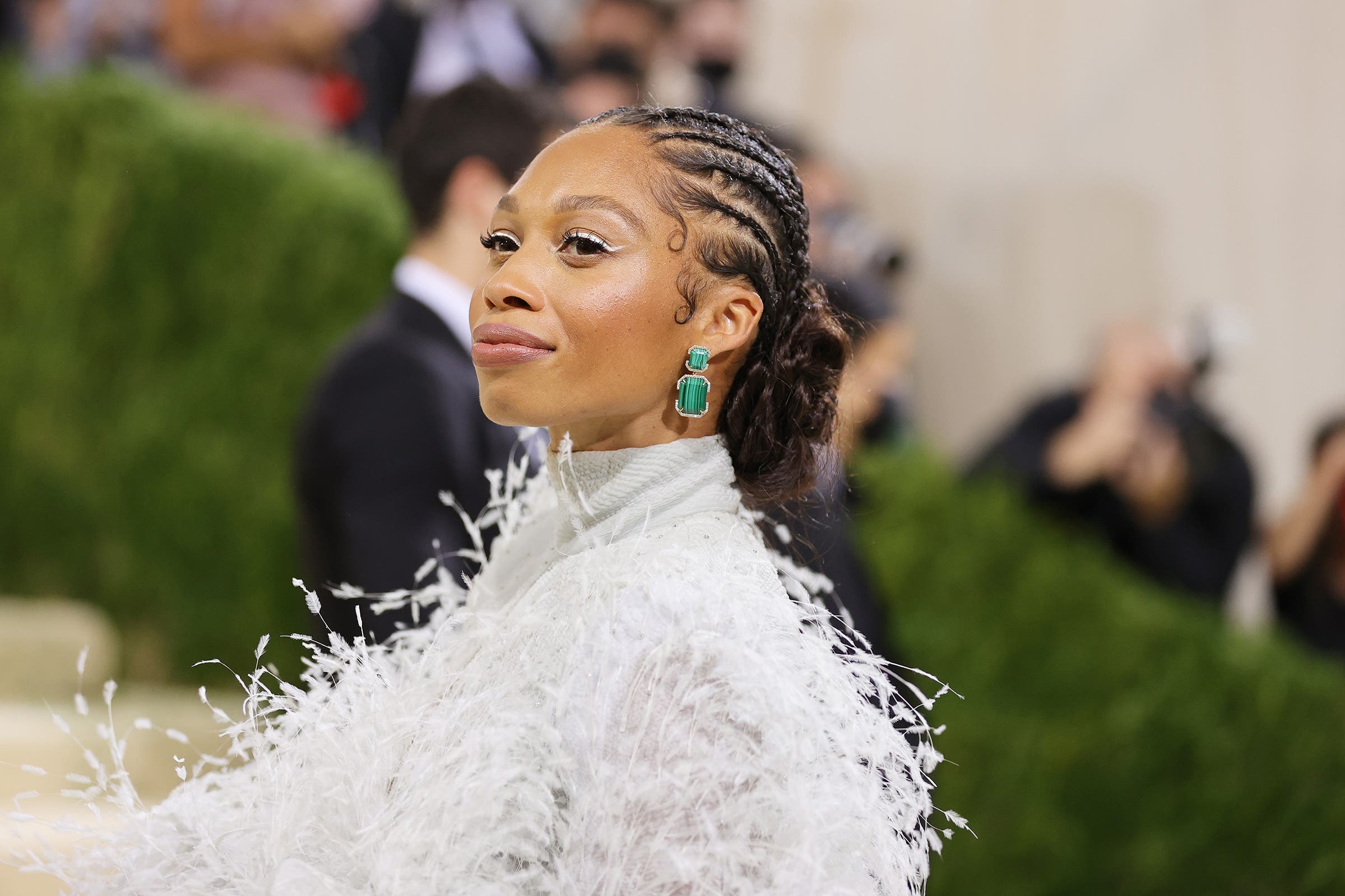 Allyson Felix at the Met Gala