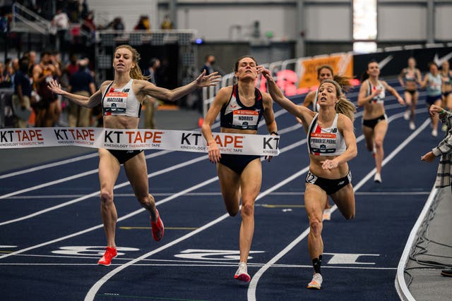 Heather MacLean, Elle Purrier St. Pierre Make a Statement at USATF Indoor Championships