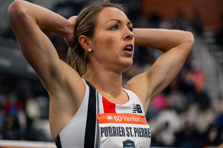 USATF Indoor Championships: Heather MacLean, Elle Purrier St. Pierre