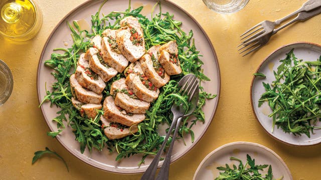 Refresh Your Weeknight Chicken Dinner with This Easy, Impressive Stuffed Mediterranean Chicken
