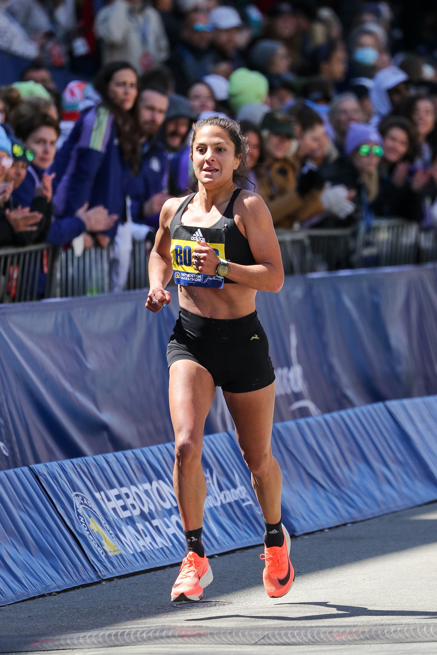 Nell Rojas Broke Her Adidas Contract Right Before Placing 10th at Boston