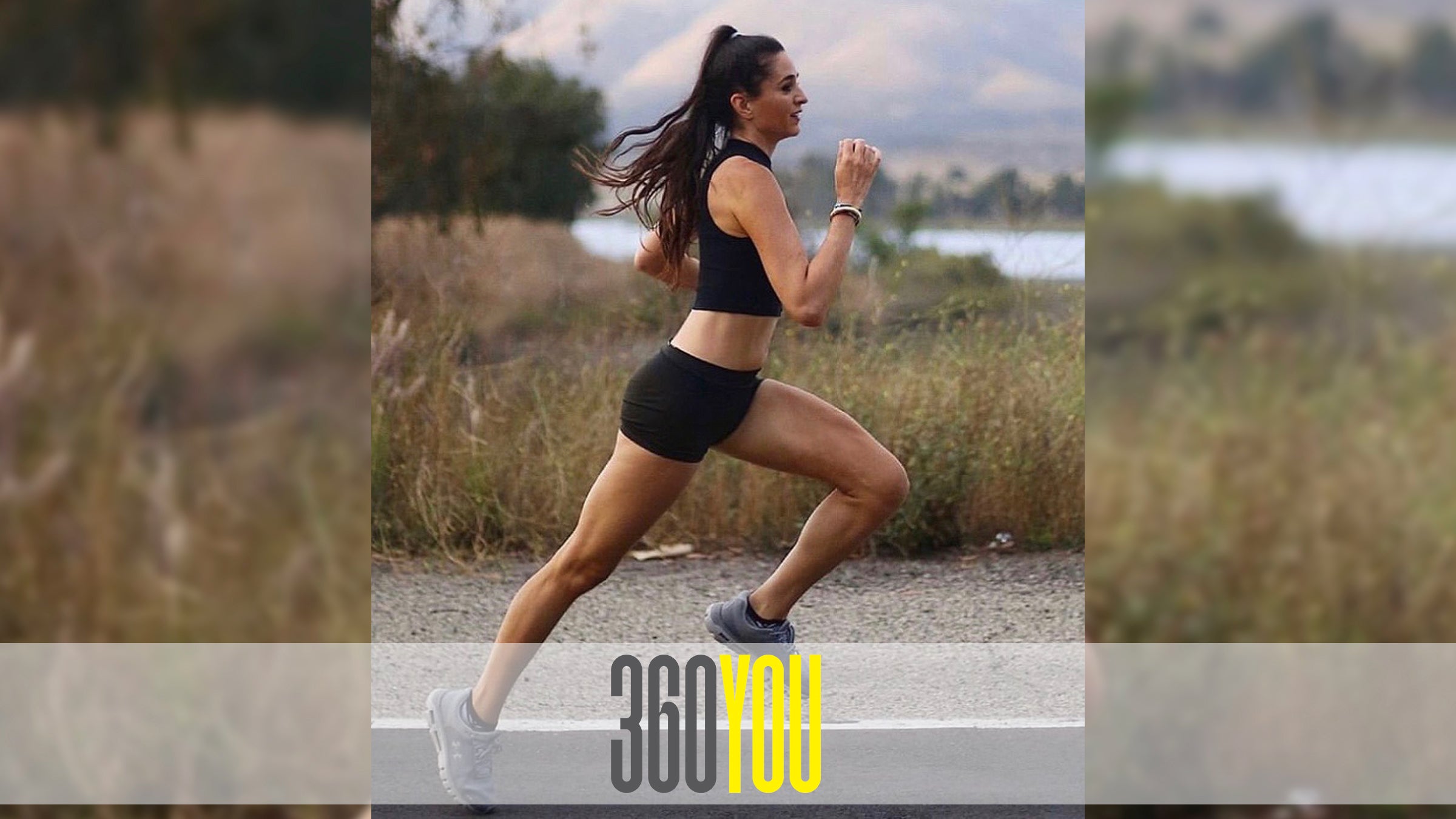 TrackClubBabe aka Kimberly Clark demonstrating good run form