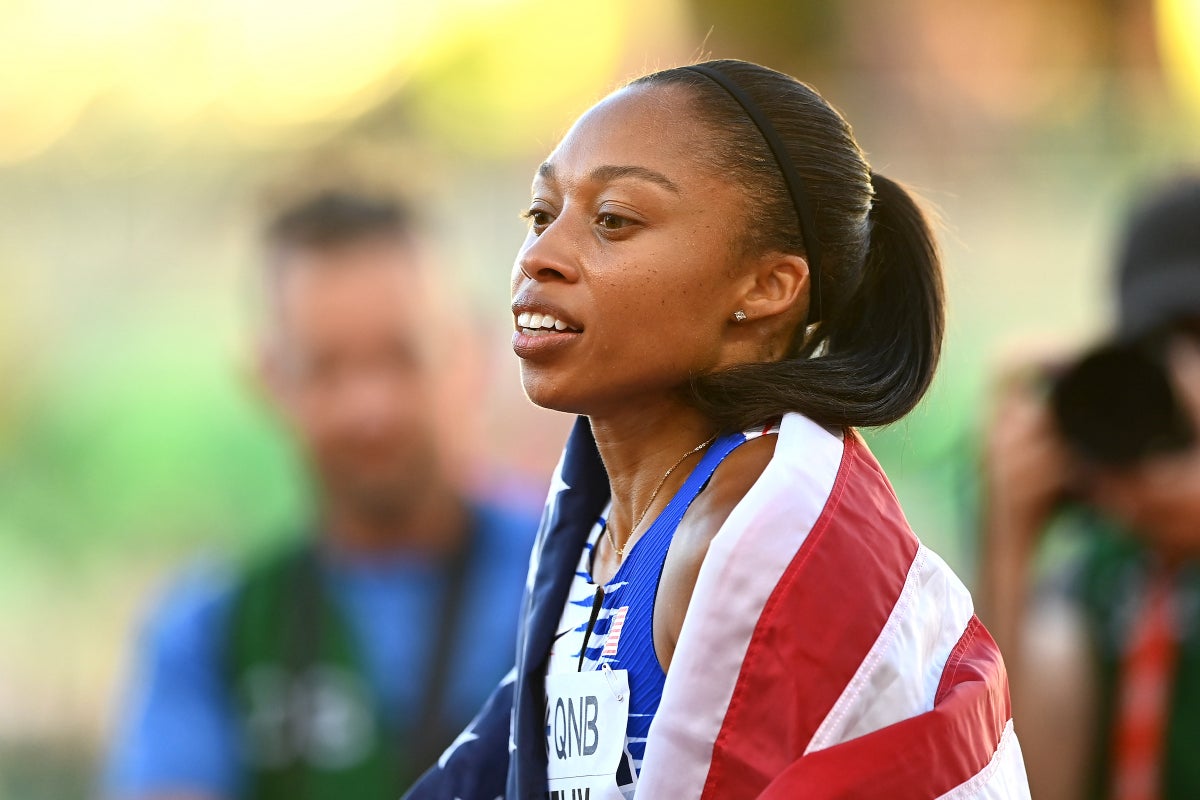 Team Usa Takes Third Place In 4x400 Meter Mixed Relay Final