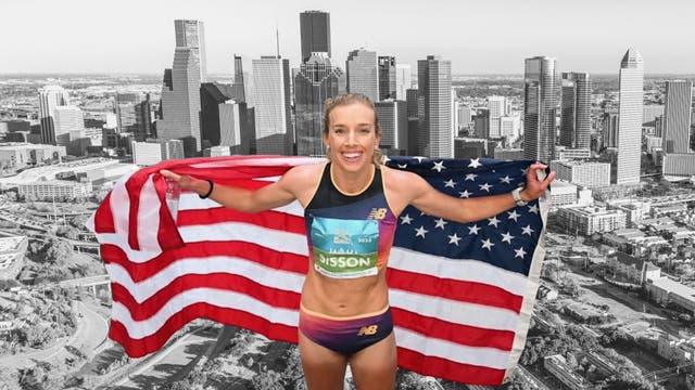 Emily Sisson Breaks Her Own American Record at Houston Half Marathon