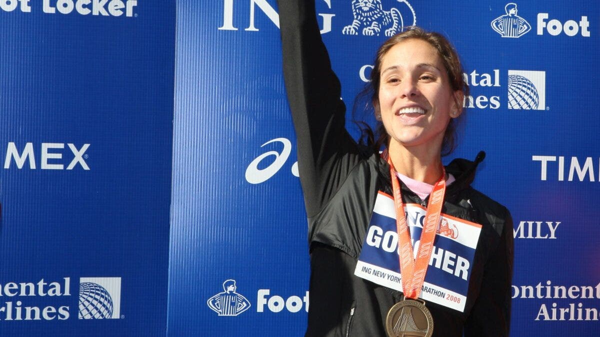 Kara Goucher - NYC Marathon 2009